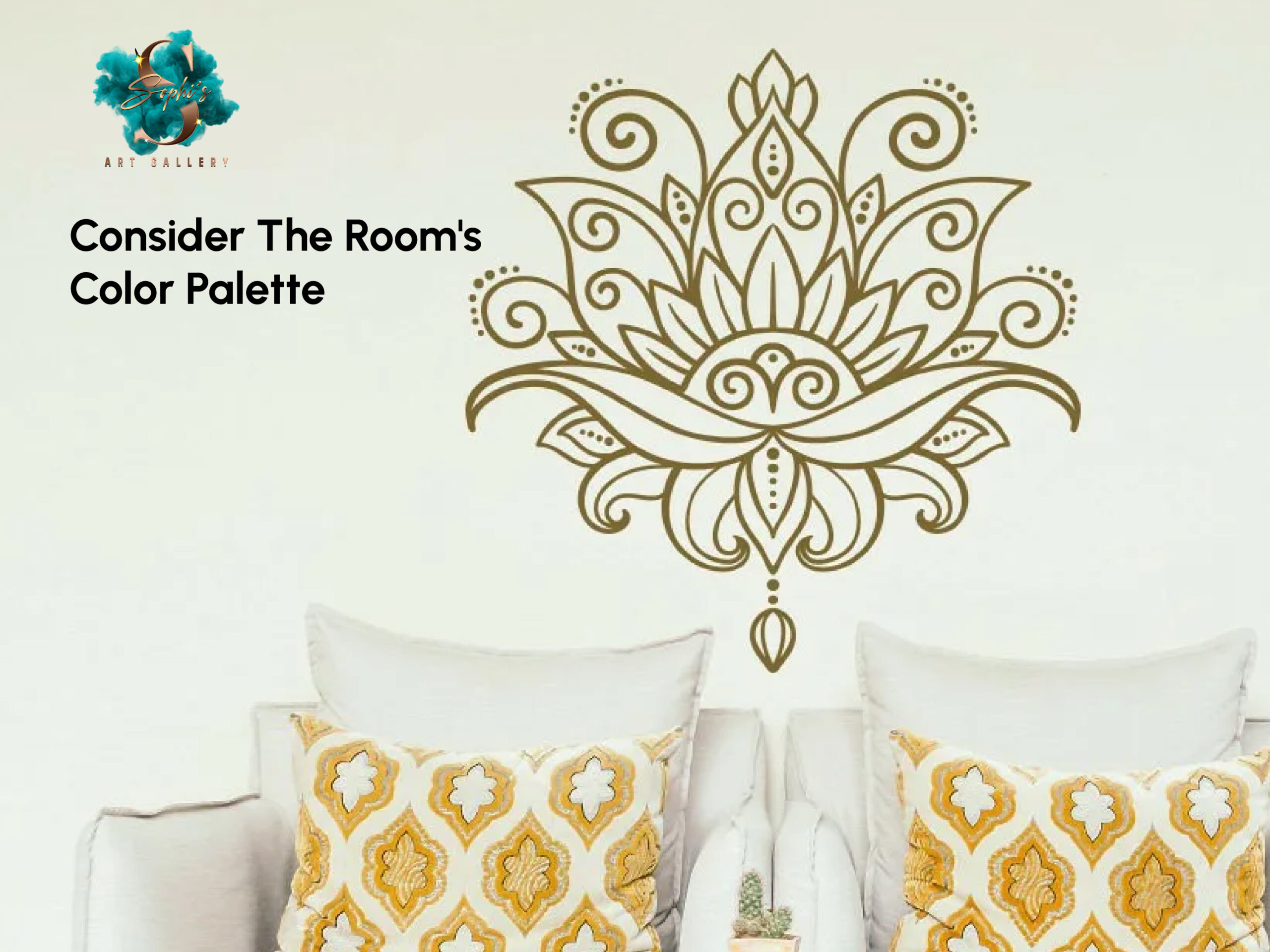 Consider The Room's Color Palette