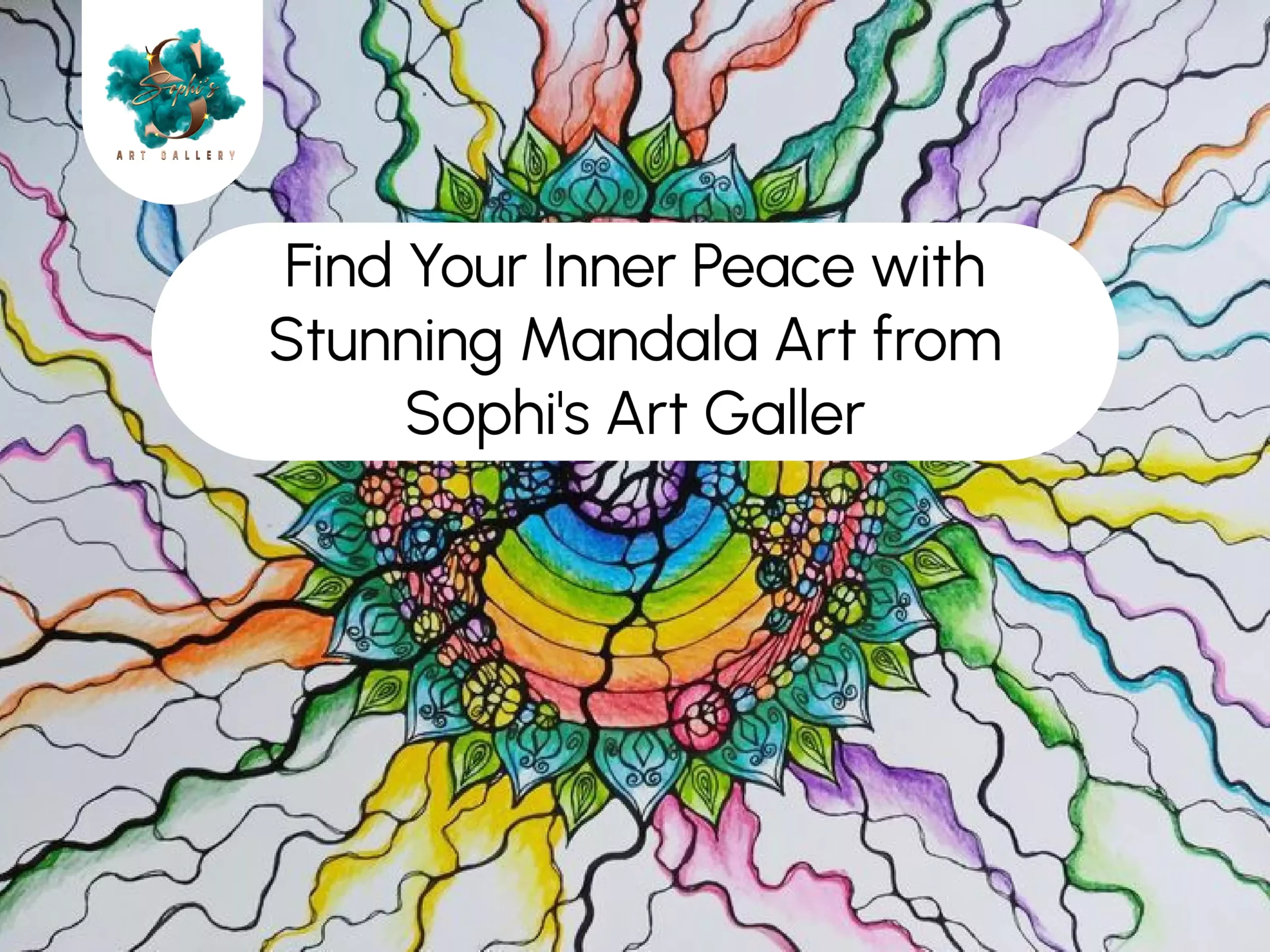 Find Your Inner Peace with Stunning Mandala Art from Sophi's Art Gallery 