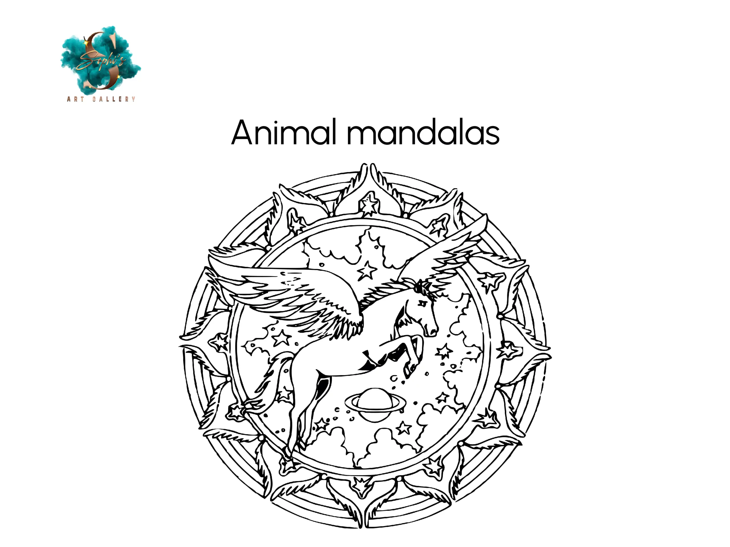 Animal mandalas